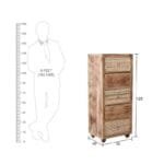 The furnix Chest of Wooden Drawer Furniture - image 6