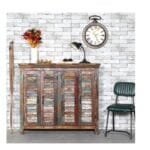 The Furnix Reclaimed Multicolor Sideboard