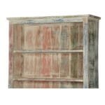 Classic Evergreen 6 Open Shelf Rustic Reclaimed Wood Standard Bookcase - image 5