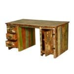 The Furnix Reclaimed Wood Study Desk Table for Home and Office - image 2