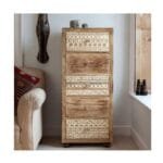 The furnix Chest of Wooden Drawer Furniture