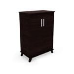 2 Door Shoe Cabinet in Wenge Finish - image 2