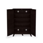 2 Door Shoe Cabinet in Wenge Finish - image 3