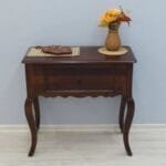 Console table Solid Rosewood Curved Drawer - image 5
