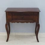Console table Solid Rosewood Curved Drawer