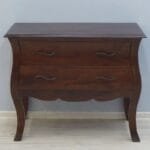Console table solid rosewood 2 drawers