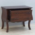 Console table solid rosewood 2 drawers - image 3