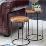 Metal 2 Small Table Set - image 4
