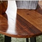 Sheesham wood Side table metal coffee table - image 4