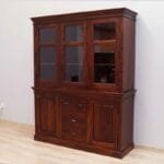 Solid wood Sideboard dark brown - image 3