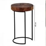Solid wood sheesham side table