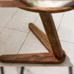 Side table solid wood sheesham 45 x 45cm - image 5