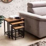 3 design side table Sheesham wood