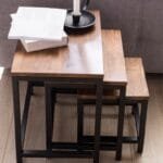 3 design side table Sheesham wood - image 5