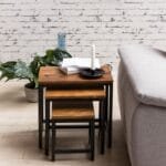 3 design side table Sheesham wood - image 4