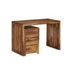 Desk in solid sheesham wood 110x55x76 cm