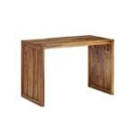 Desk in solid sheesham wood 110x55x76 cm - image 5