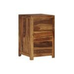 Desk in solid sheesham wood 110x55x76 cm - image 6