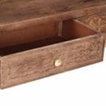 Console table 90x30x75 cm solid hose wood - image 2