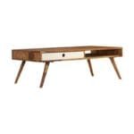Coffee table 110x50x35 cm solid sheesham wood