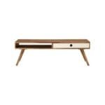 Coffee table 110x50x35 cm solid sheesham wood - image 3