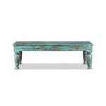 Coffee table 110x60x34 cm solid recycled wood - image 3