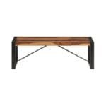Coffee table solid sheesham wood