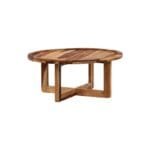 Coffee table 80×35 cm solid sheesham wood