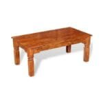 Coffee table in solid acacia wood 110x60x45cm
