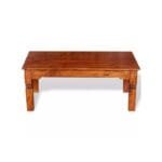 Coffee table in solid acacia wood 110x60x45cm - image 3