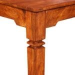 Coffee table in solid acacia wood 110x60x45cm - image 4