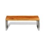 Coffee table with solid sheesham wood - image 2