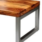 Coffee table with solid sheesham wood - image 4
