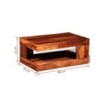 Sheesham Wood Coffee Table - image 3
