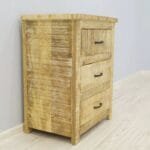 chest of drawers with drawers, mango wood