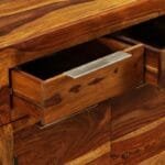 Sideboard in solid sheesham wood 160x35x75 cm - image 2