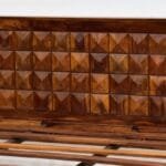 Solid Bed rosewood honey brown - image 2