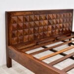 Solid Bed rosewood honey brown - image 3