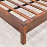 Solid Bed rosewood honey brown - image 4