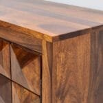 Chest of drawers solid wood massive brown - image 2
