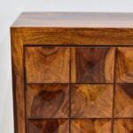 Chest of drawers solid wood massive brown - image 3