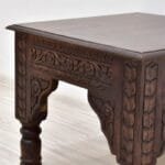 Coffee Table Solid Rosewood Carved Turned Legs - image 3