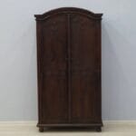 wardrobe rosewood carved dark brown