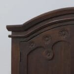 wardrobe rosewood carved dark brown - image 3