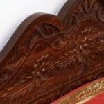 Bed in solid rosewood dark brown - image 4