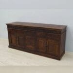 Chest of drawers in solid rosewood dark brown - image 2