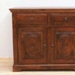 Chest of drawers in solid rosewood dark brown - image 5