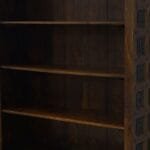 Bookcase in solid acacia wood hand carved - image 3