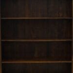 Bookcase in solid acacia wood hand carved - image 13