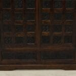 Wardrobe solid acacia wood carved - image 3
